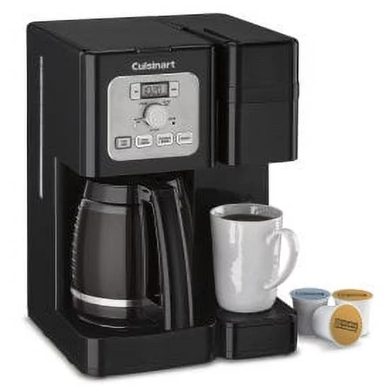 Cuisinart 12 Cup Programmable Single-Serve Brewer, Black, SS-12WM