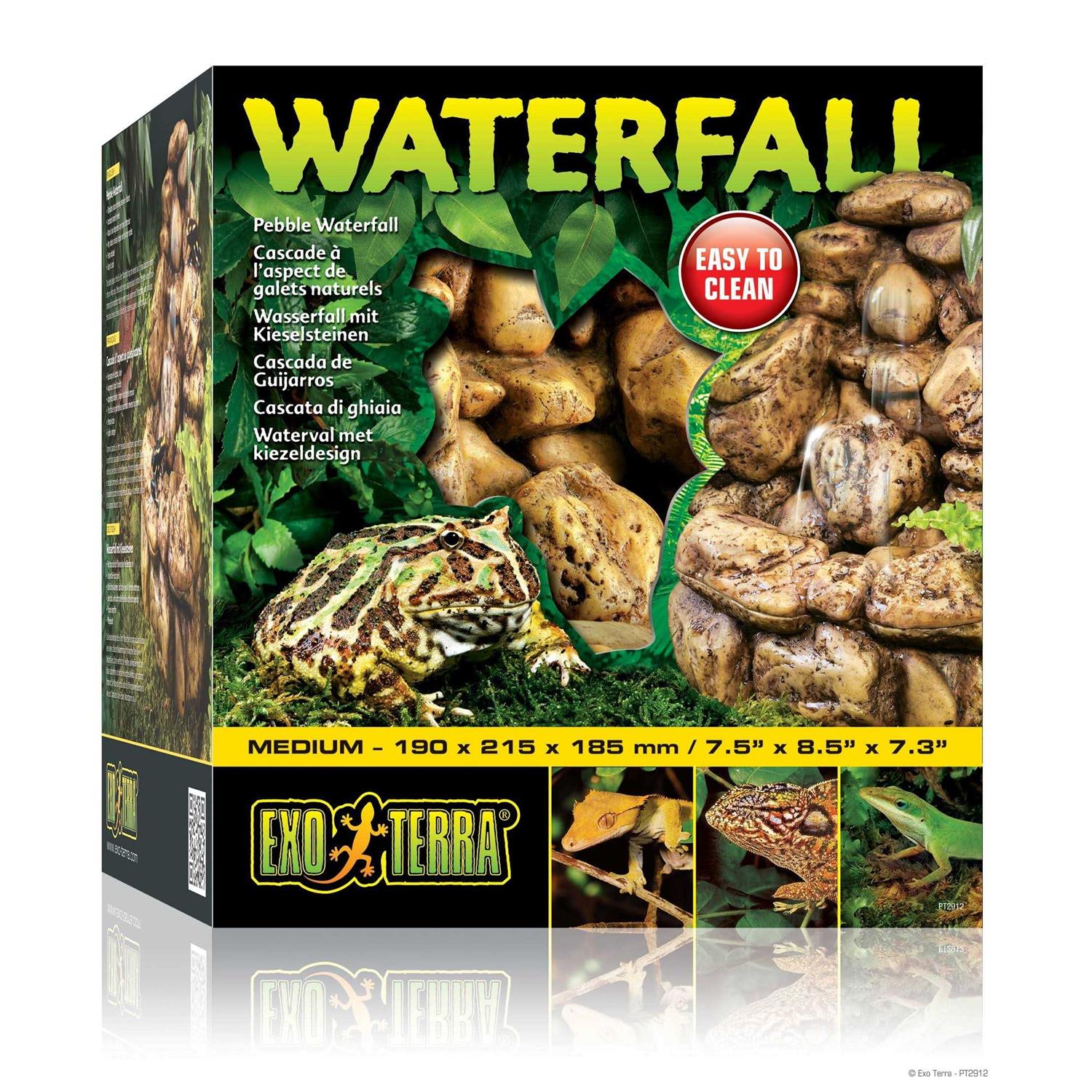 Exo Terra Pebble Waterfall - Pet Supplies online store