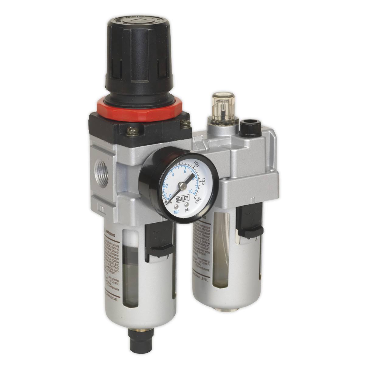 Sealey SA2001 Air Filter/Regulator/Lubricator Heavy-Duty