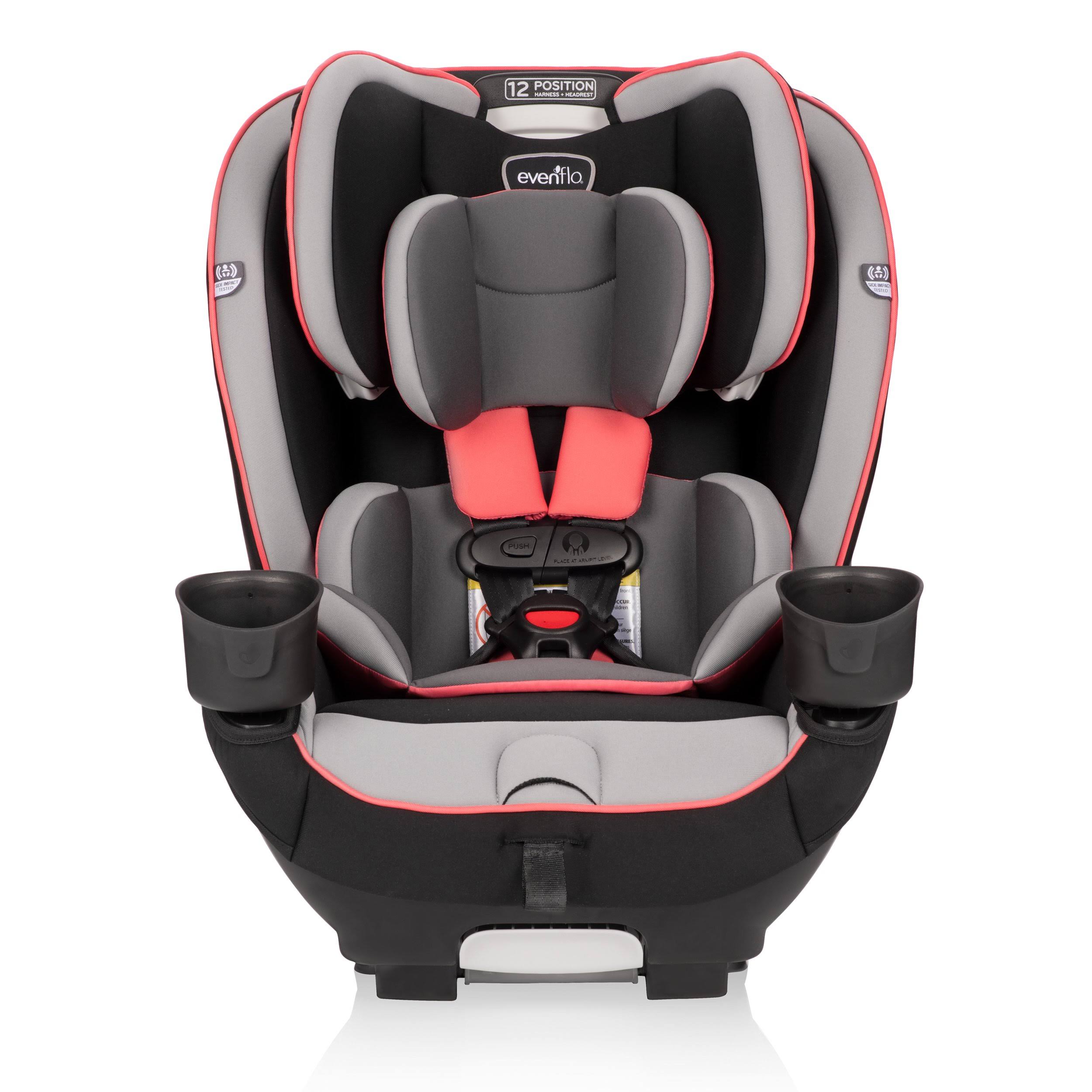 Evenflo Everykid 4-in-1 Convertible Car Seat Peach