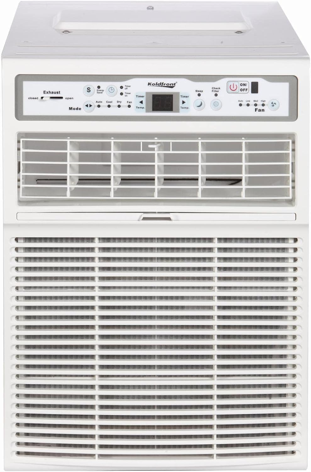 FORTE MAW10C1AWT Window Air Conditioner 10000 Cooling BTU, 450 sq. ft. Cooling Area, 3 Cooling Speed, Remote Controller, 115 Volts, 3.05 EER Timer