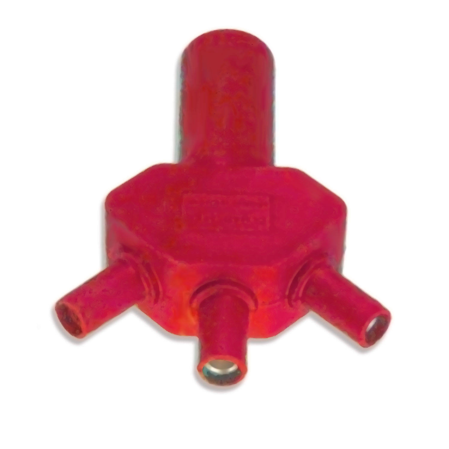 Marinco Clmad3f-c Clm Cam Reducer (400A) Male to Three (150A/600V) Red
