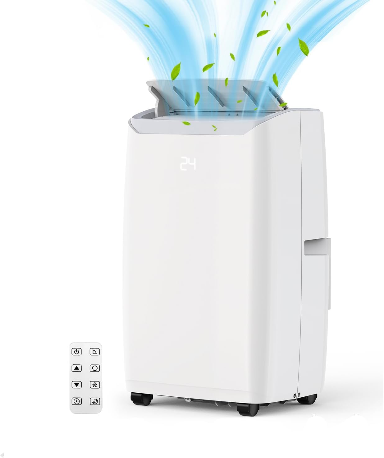12,000 BTU Portable Air Conditioners/Portable Air Conditioners with Remote Control, Cooling Area Up to 350 sq.ft