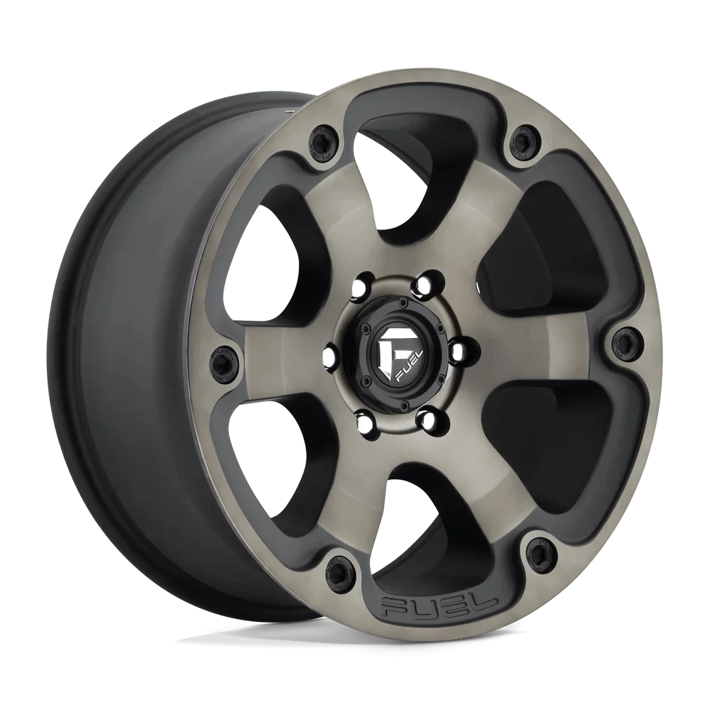 Fuel D564 Beast 20X9 8X180 1Et 125.1Cb Matte Black Double Dark Tint Wheel