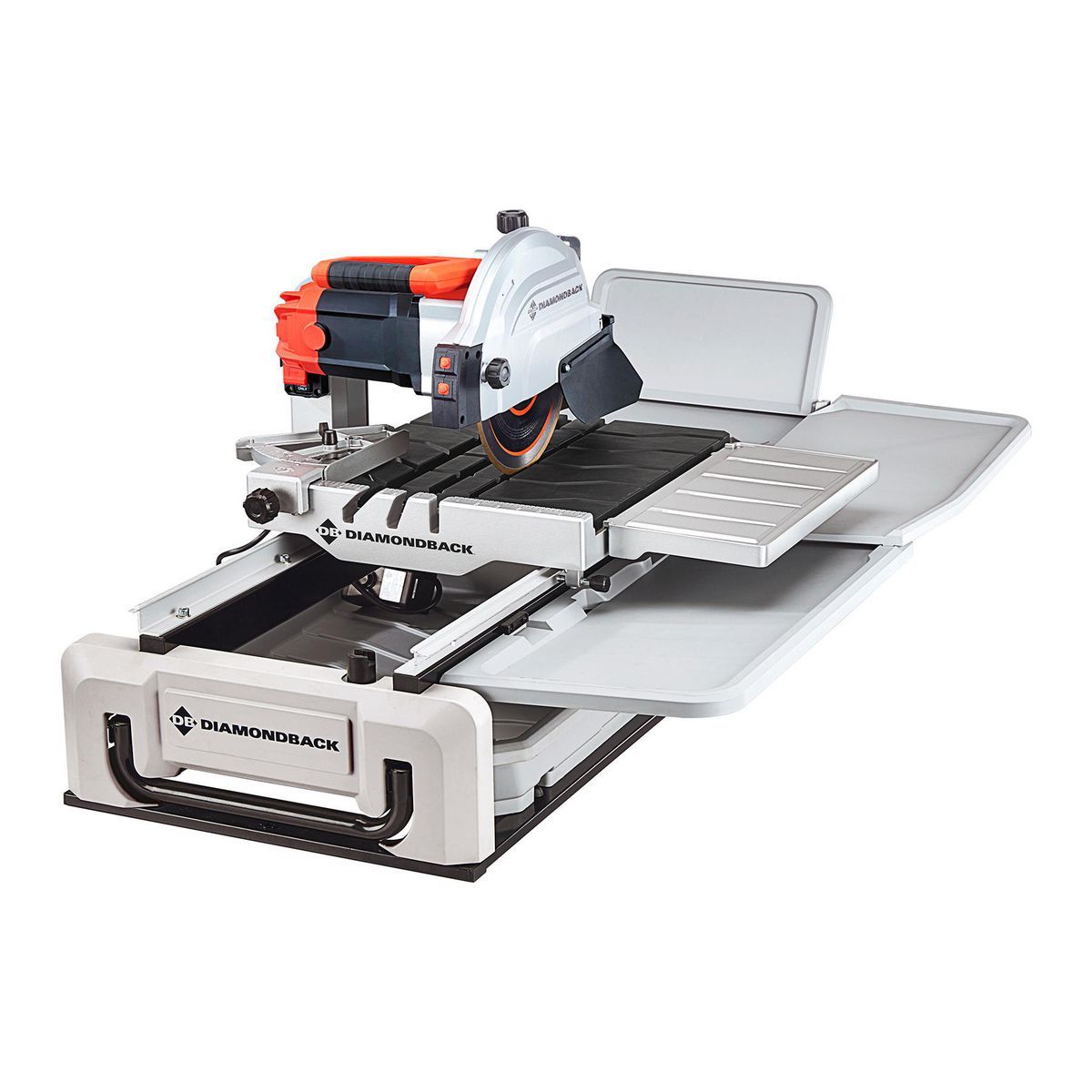 DIAMONDBACK 15 Amp, 10 in.  Wet Tile Saw with Sliding Table and Extended Rip Capacity
