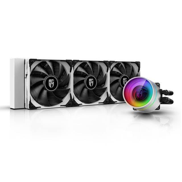 DEEPCOOL Castle 360EX WH, Addressable RGB AIO Liquid CPU Cooler