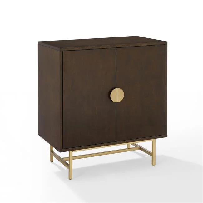 Crosley Furniture  Blair Bar Cabinet, Dark Brown