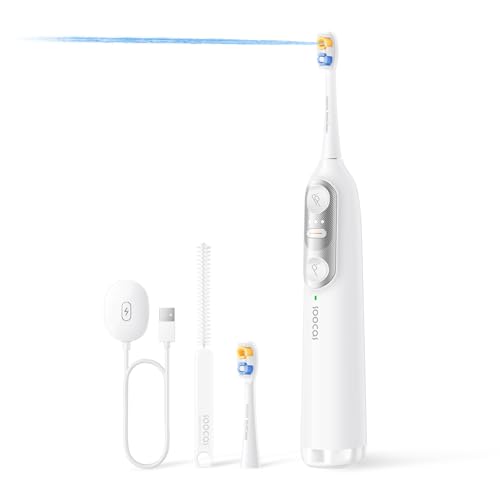 Soocas NEOS II - Electric Toothbrush with Water Flosser, Sonic Electric Toothbrush for Adults, Cordless Water Flosser for Travel
