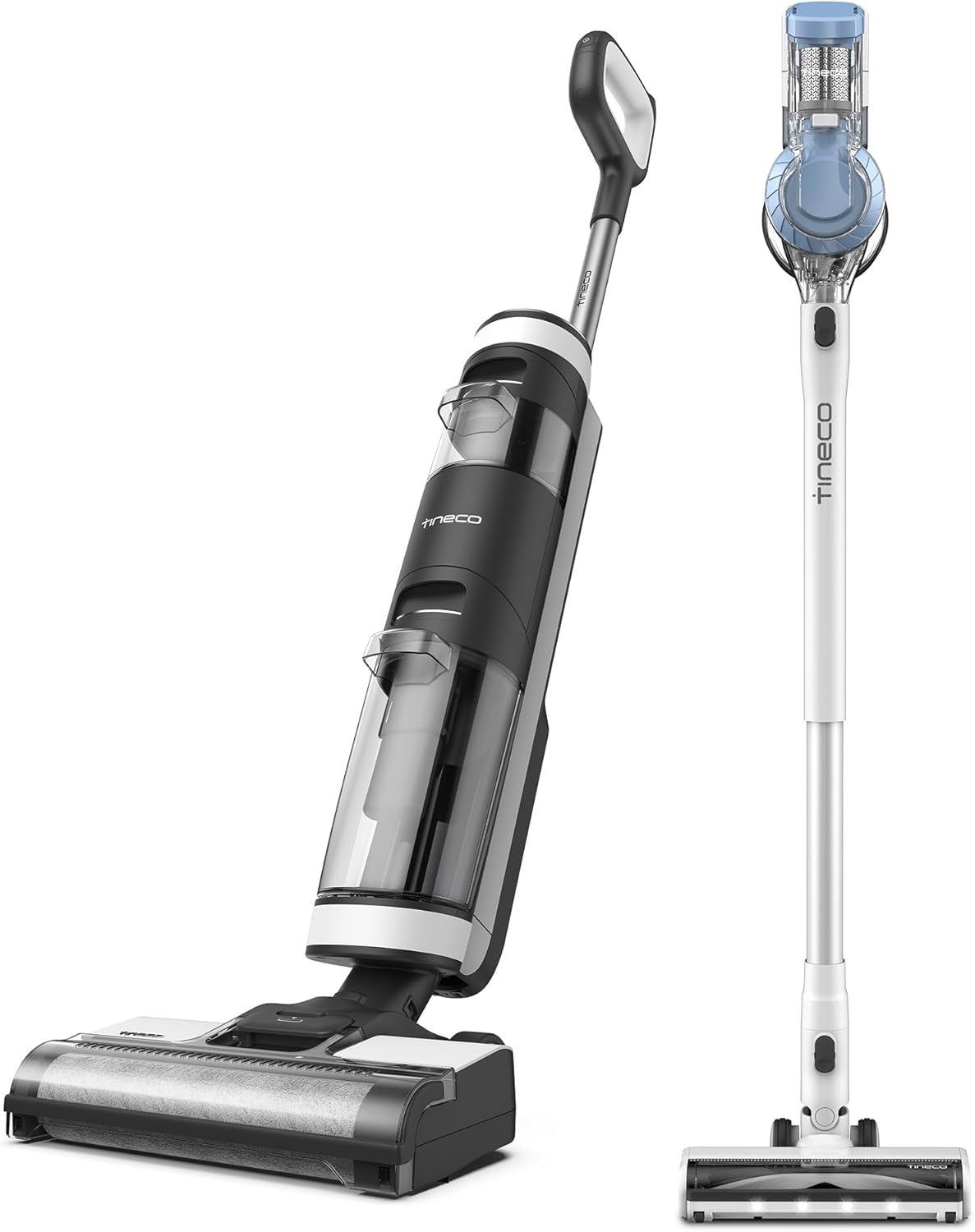 Tineco Floor ONE S3 Cordless Hardwood Floors Cleaner Lightweight Wet Dry Vacuum Cleaners A11 Pet Cordless Stick Vacuum Cleaner