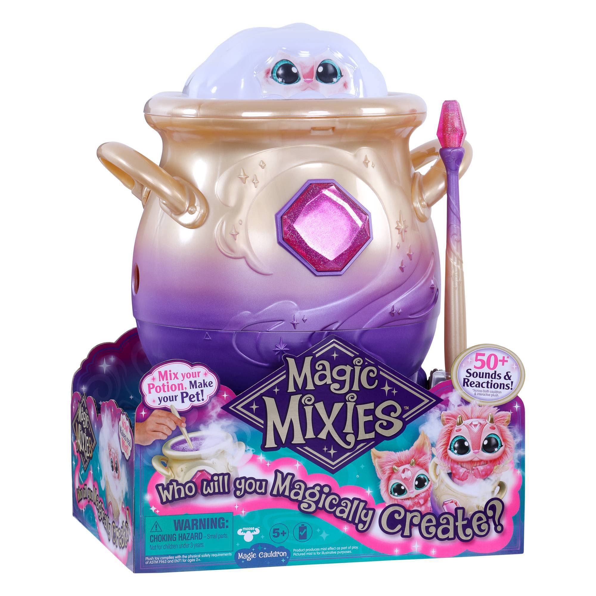 Magic Mixies Magical Misting Cauldron with Interactive Pink Toy
