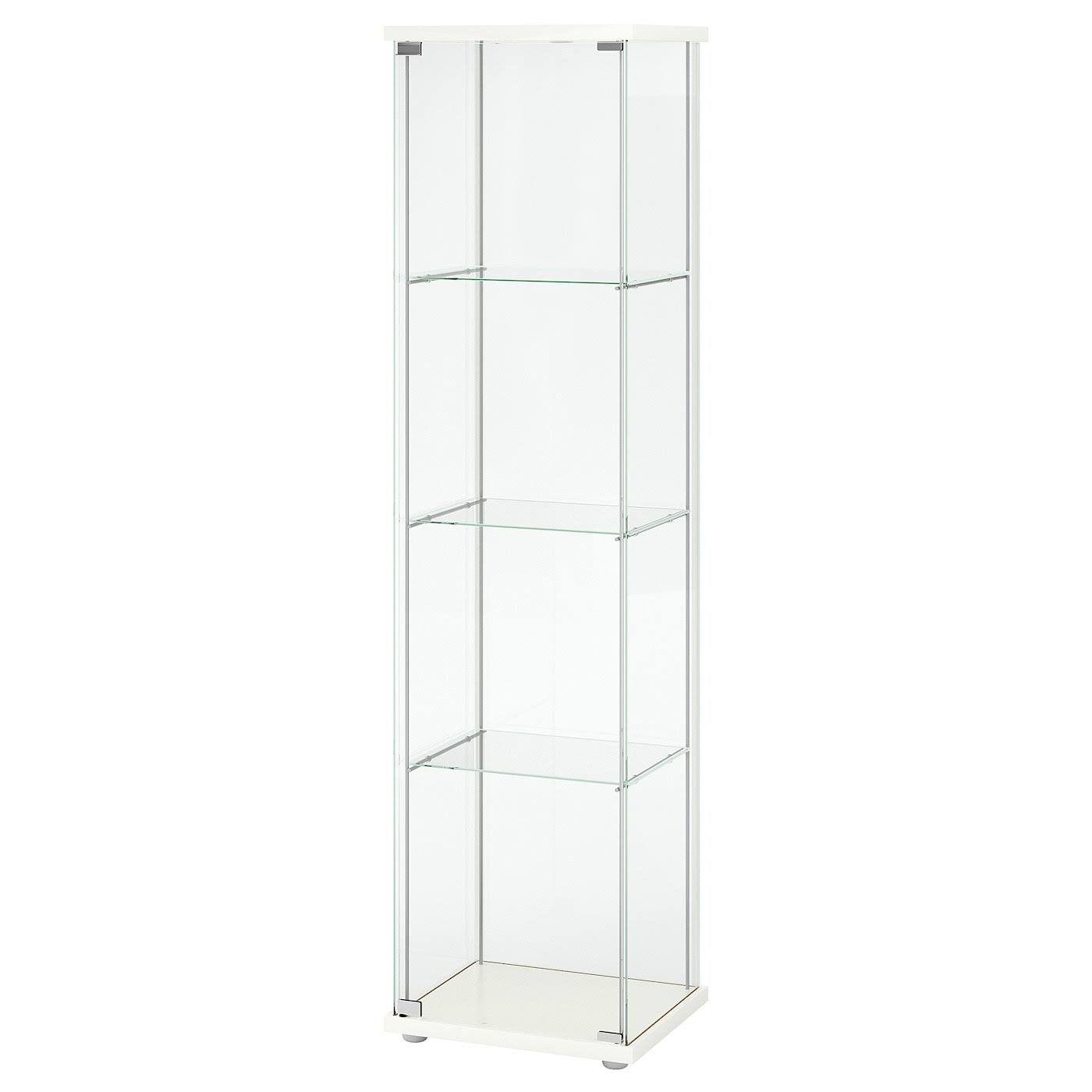 IKEA - Detolf Glass-Door Cabinet, White, 16 3/4x64 1/8 2024 Best Sellers