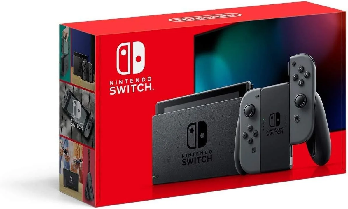 Nintendo Switch with Gray Joy‑Con International Edition - Radiant Selections