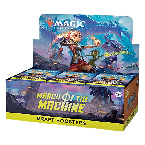 Magic: The Gathering March of the Machine Draft Booster Box | 36 Packs (540 Magic Cards) - Radiant Selections