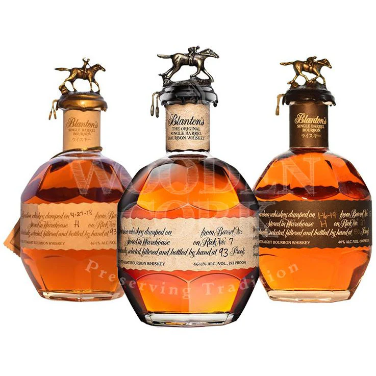 Blanton's Original Single Barrel Bourbon with Black & Red Label Special Editions Bundle - Nestor Liquor