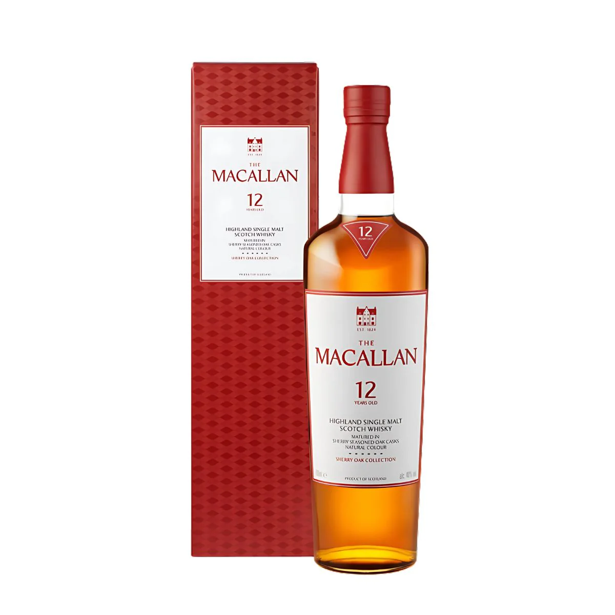 The Macallan 12 Year Sherry Oak Single Malt Scotch Whisky 750ml - Nestor Liquor