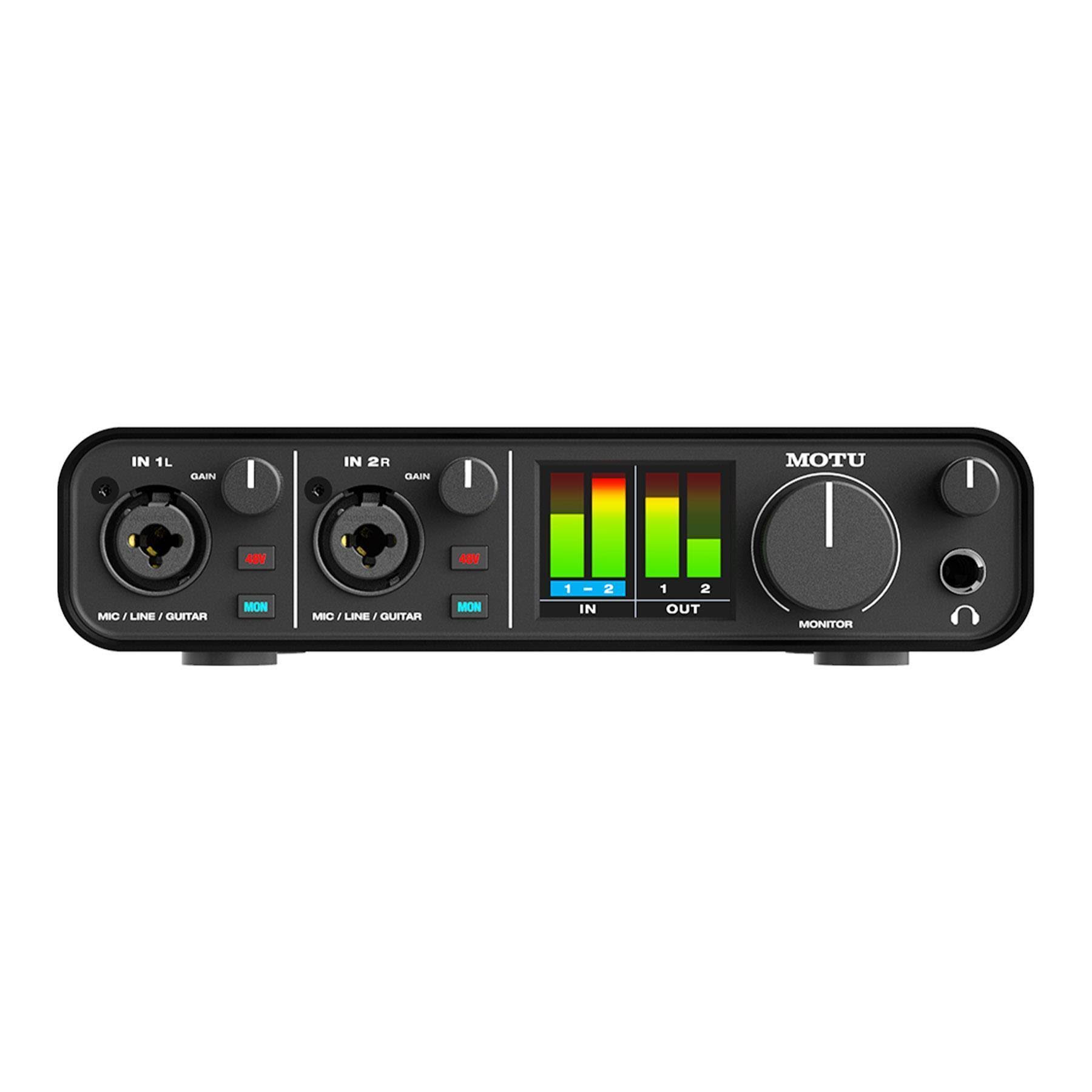 Motu M2 2x2 USB-C Audio Interface - Megean