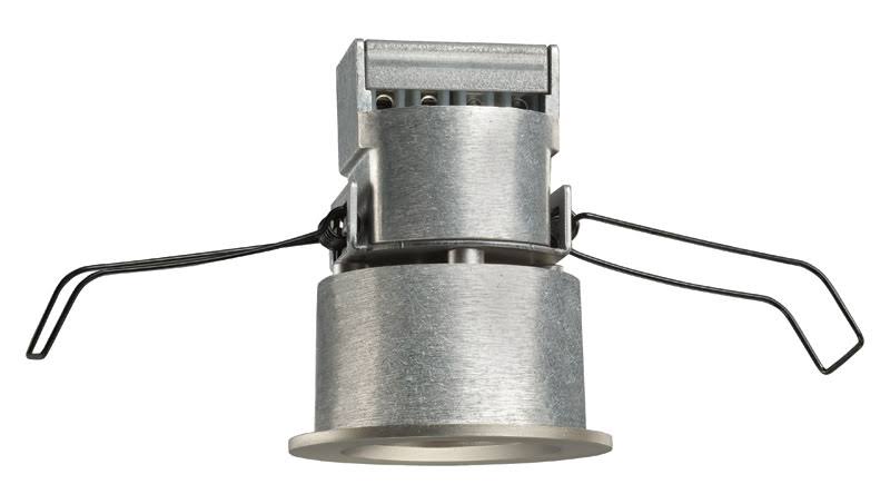 Juno Mini LED Downlight 35 Degree Flood 3500K 12V - Satin Nickel