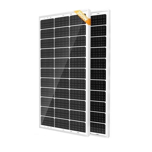 SOLPERK Solar Panel 2PCS Solar Panels 100 Watt 12 Volt