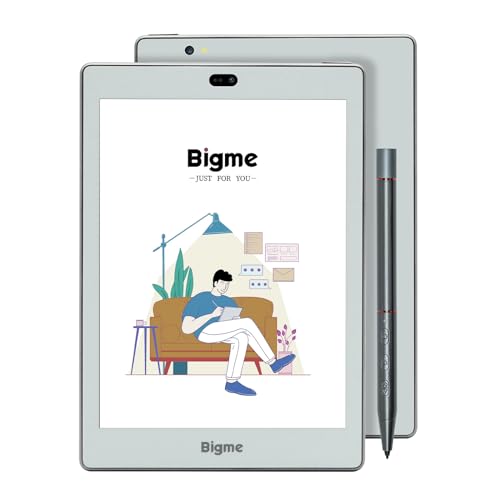 Bigme S6 Color + E-Reader 7.8'' E-Ink Screen ePaper Tablet 6G 128GB eBook Reader Notetaking Tablet with Stylus and Cover