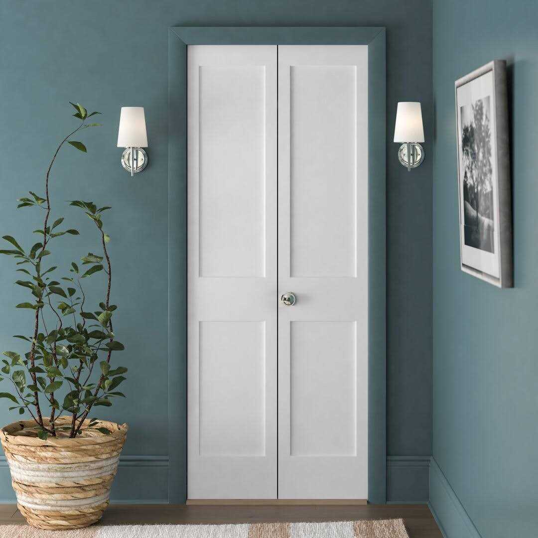 Primed 2 Panel Ovolo Bi-Fold Door Trimlite 2668pri8082BF - Shop Hardware Tools Online Store