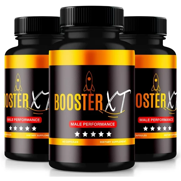 (3 Pack) Booster XT, Booster XT Pro Official Formula Capsules, All Natural Supplement for Overall Health and Peak Performance, Multivitamin Pills