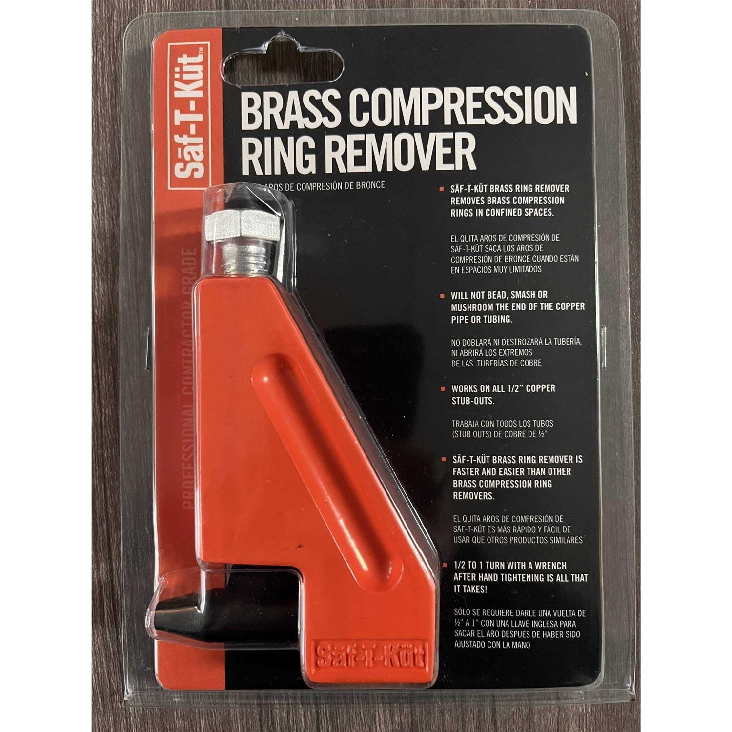 Saf-T-Kut EBCRR Brass Compression Ring Remover - Shop Hardware Tools Online Store
