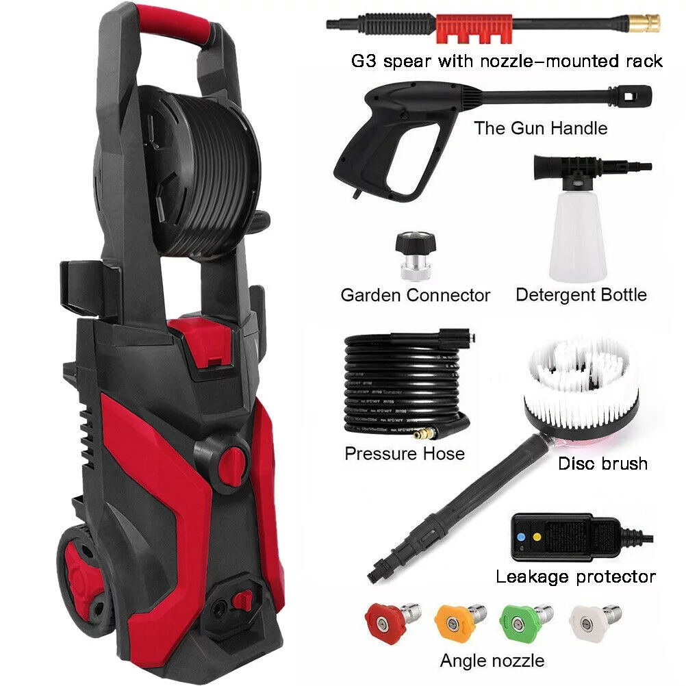 Datingday 3800PSI 2.6GPM Electric Pressure Washer Sprayer High Power Cleaner Machine - Curated Treasures Market