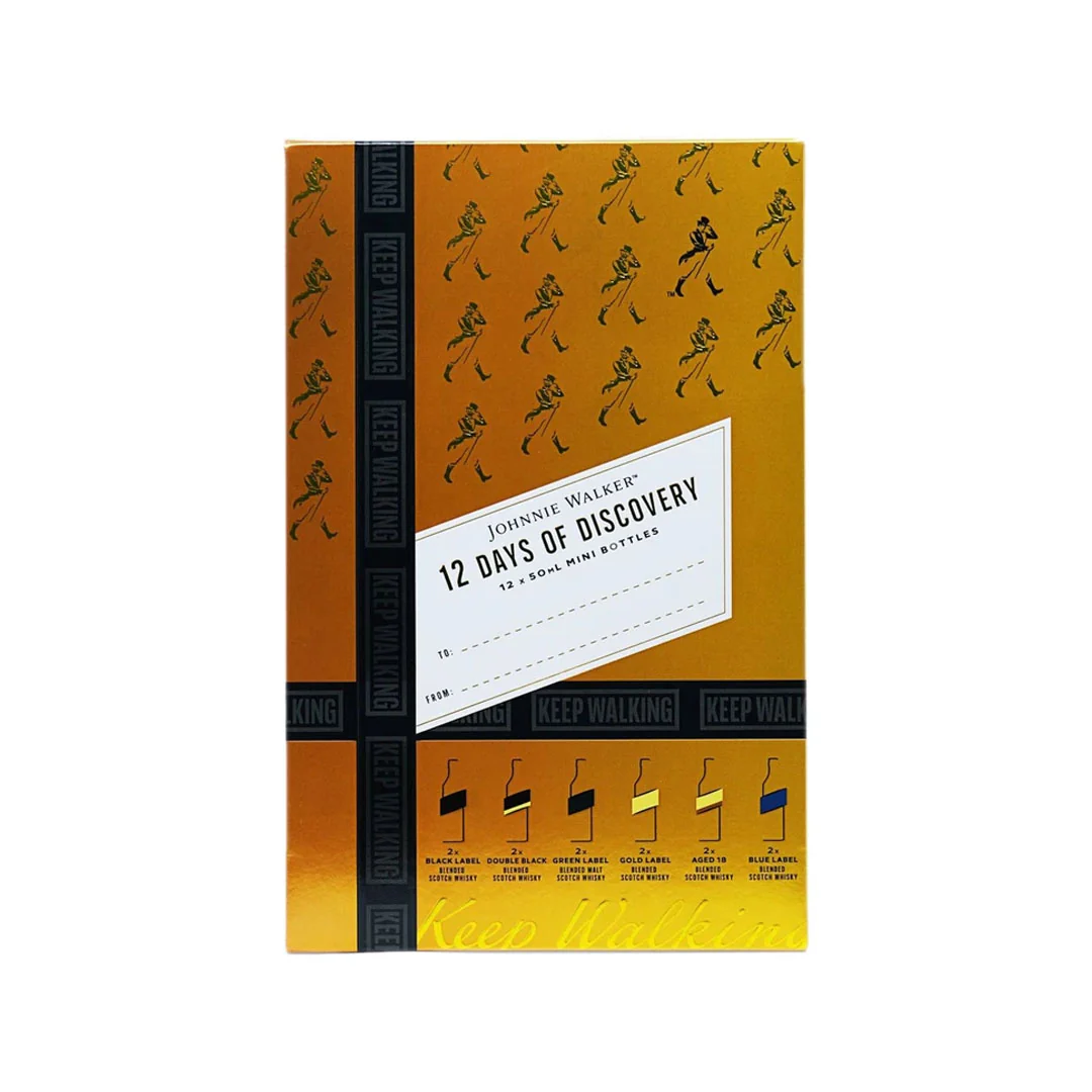 Johnnie Walker 12 Days Of Discovery Whisky Advent Calendar - Nestor Liquor