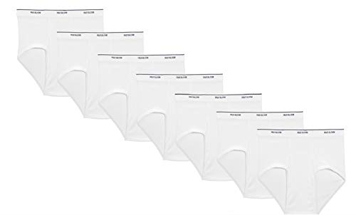 Fruit of the Loom Men's Basic White Brief Multipack