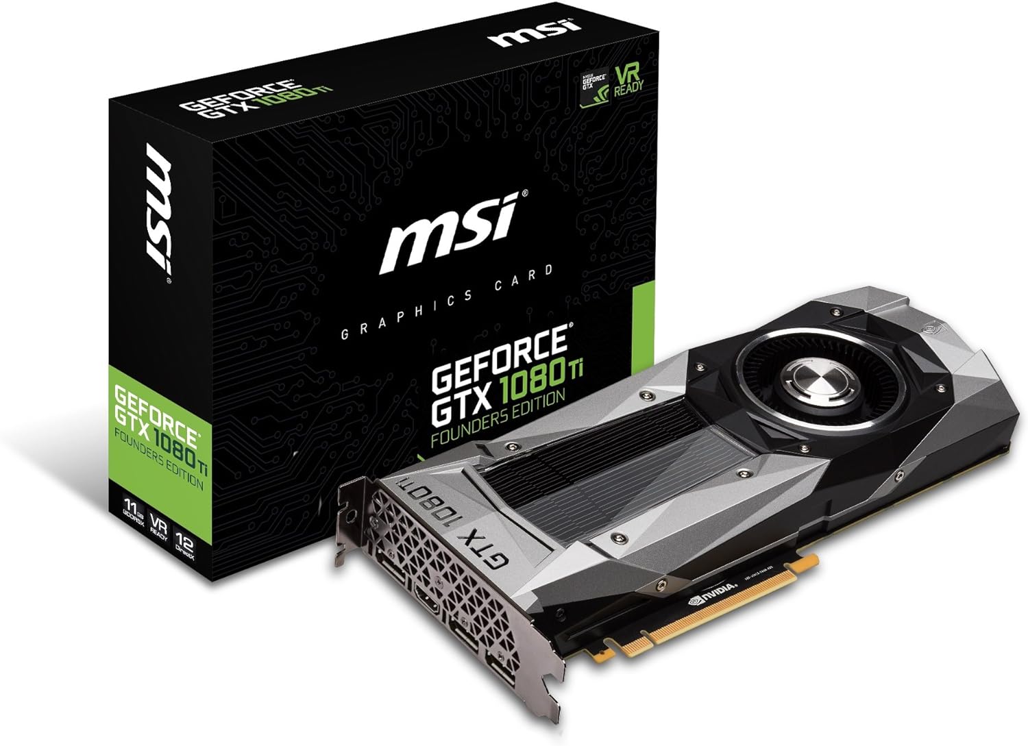 MSI GTX 1080 Ti Founders Edition Graphic Cards GTX 1080 Ti Founders Edition