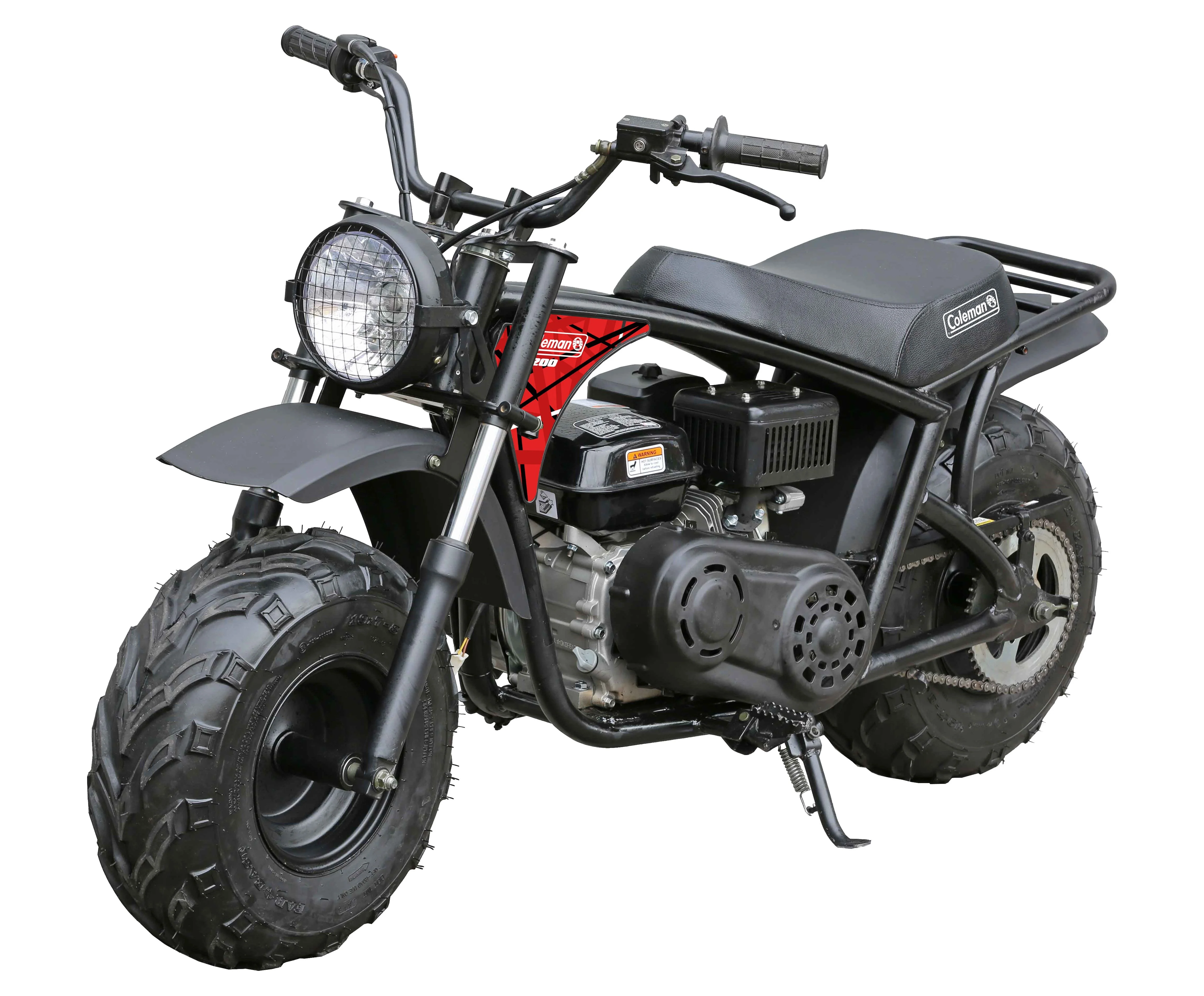 Coleman RB200 Gas Powered 196cc Pink Power Ride-On Mini Bike - Radiant Selections
