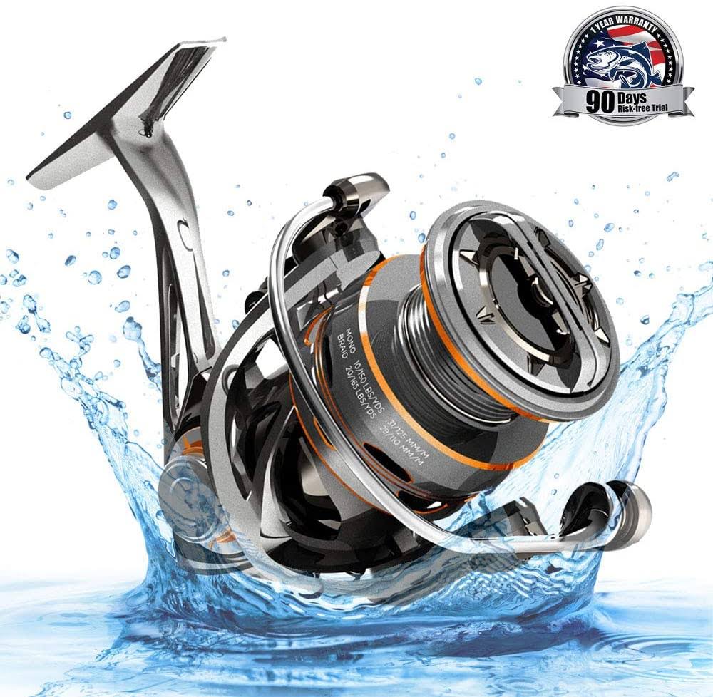 Cadence CS8 Spinning Reel Ultralight Fast Speed Premium Magnesium Frame Fishing Reel with 10 Low Torque Bearings Super Smooth Po