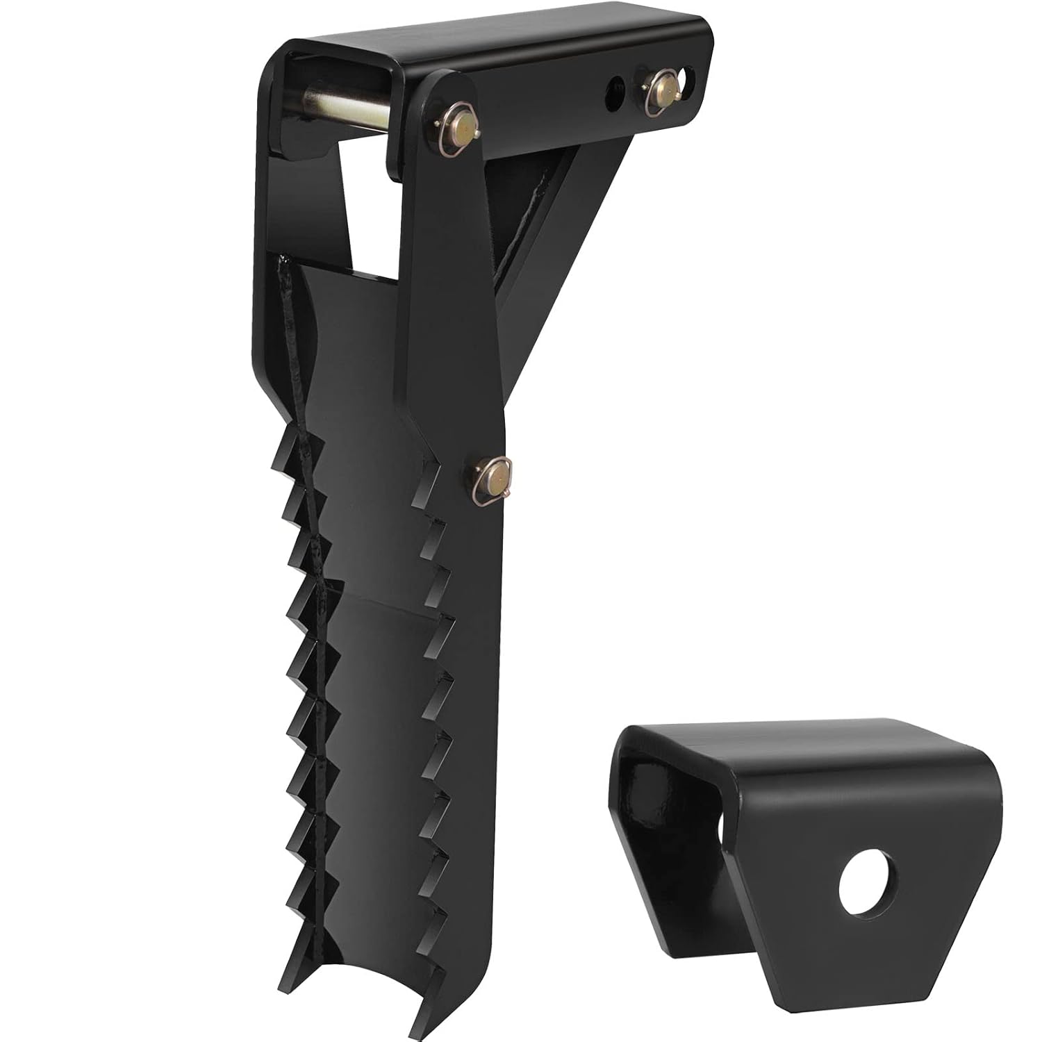 Mophorn 36 inch Backhoe Excavator Thumb Attachments Adjustable Extreme Weld On Backhoe Thumb Hoe Clamp 5/8Inch Teeth Thick Steel Plate 16MM Assembly