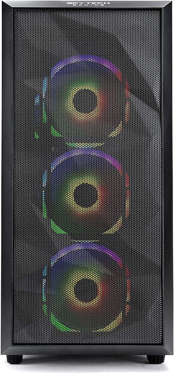 Skytech Chronos Gaming PC Desktop – Intel Core i5 12400F 2.5 GHz, Intel Arc A750, 1TB NVME Gen4 SSD, 16GB DDR4 RAM 3200, 650W Gold PSU, 11AC Wi-Fi