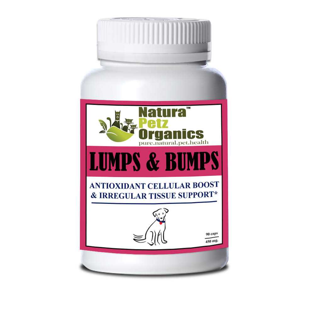 Natura Petz Organics LUMPS &amp; BUMPS* Irregular Tissue Support* Dog Supplement - Pet Supplies online store