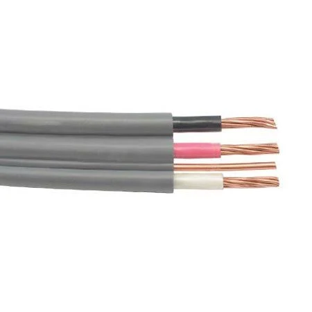 100& 6/3 UF-B Wire Under Ground Feeder Cable with Ground Gray 600V