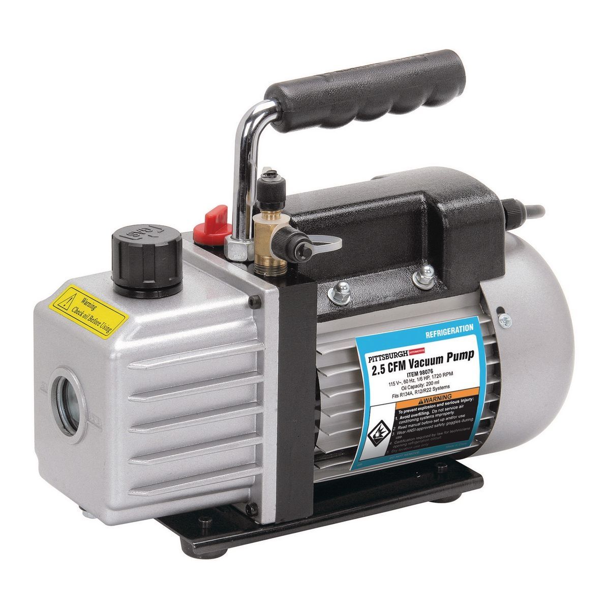 PITTSBURGH 2.5 CFM Vacuum Pump