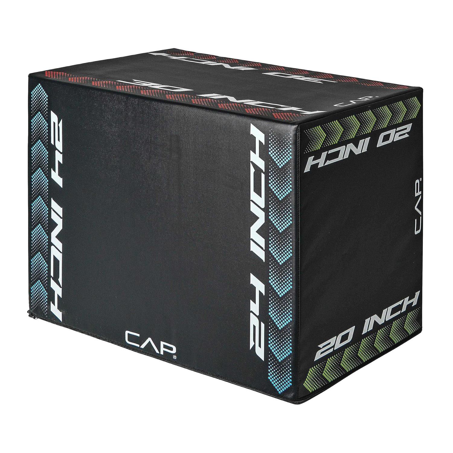 Cap Barbell 3-in-1 Foam Plyometric Box - Sports Supplies Online Store