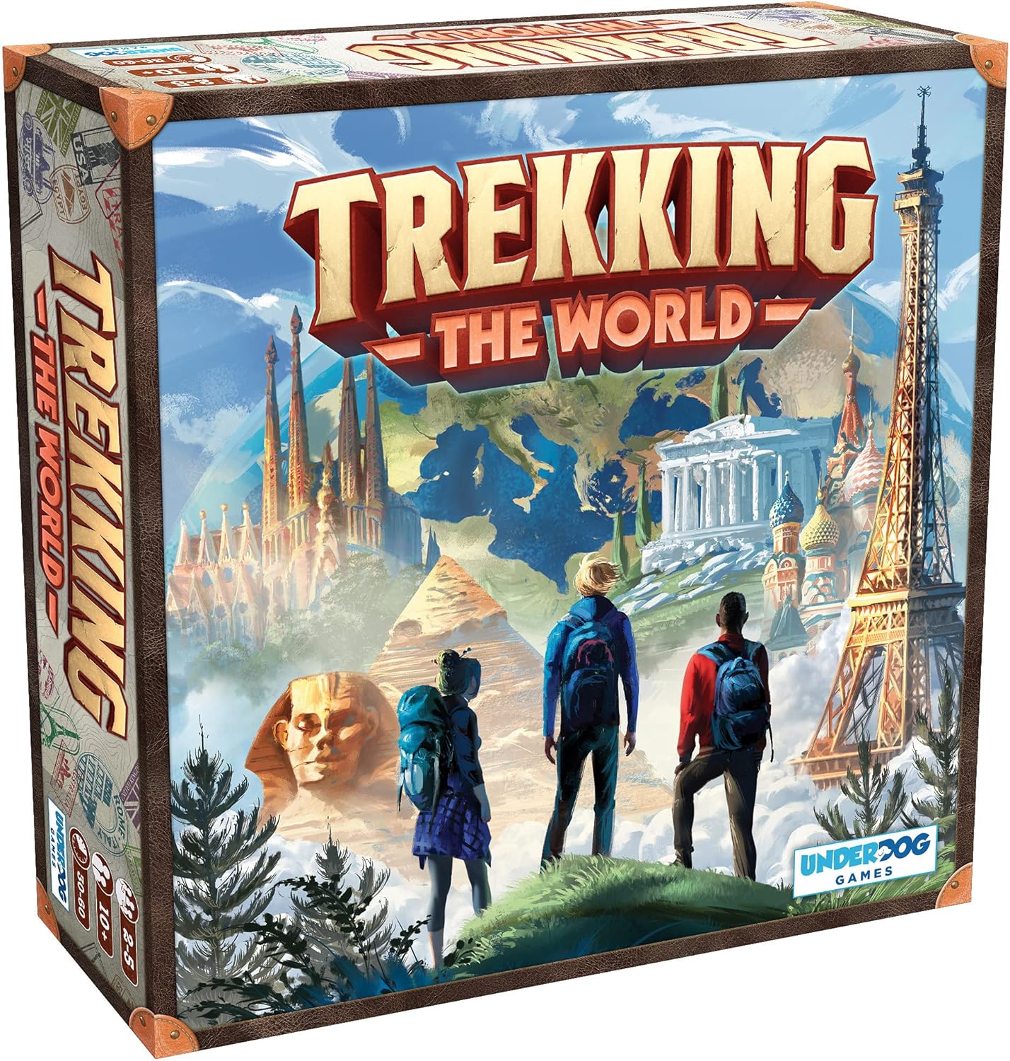 Trekking The World - The Best Board Game for Family Night Pack of 2