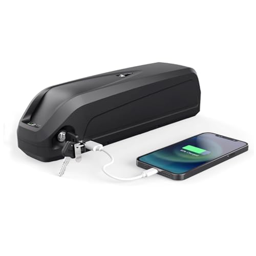 Ebike Battery, 48V 36V/20Ah 15Ah 13Ah Electric Bike Battery for 250-1500W Bike Motor, Led Indicator Light, USB Port, Safe Lock