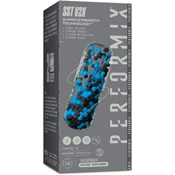 Performix SST Extreme V2X Thermogenic Supplement - 60 Capsules - Kansas Nuitrition - HNZSDS