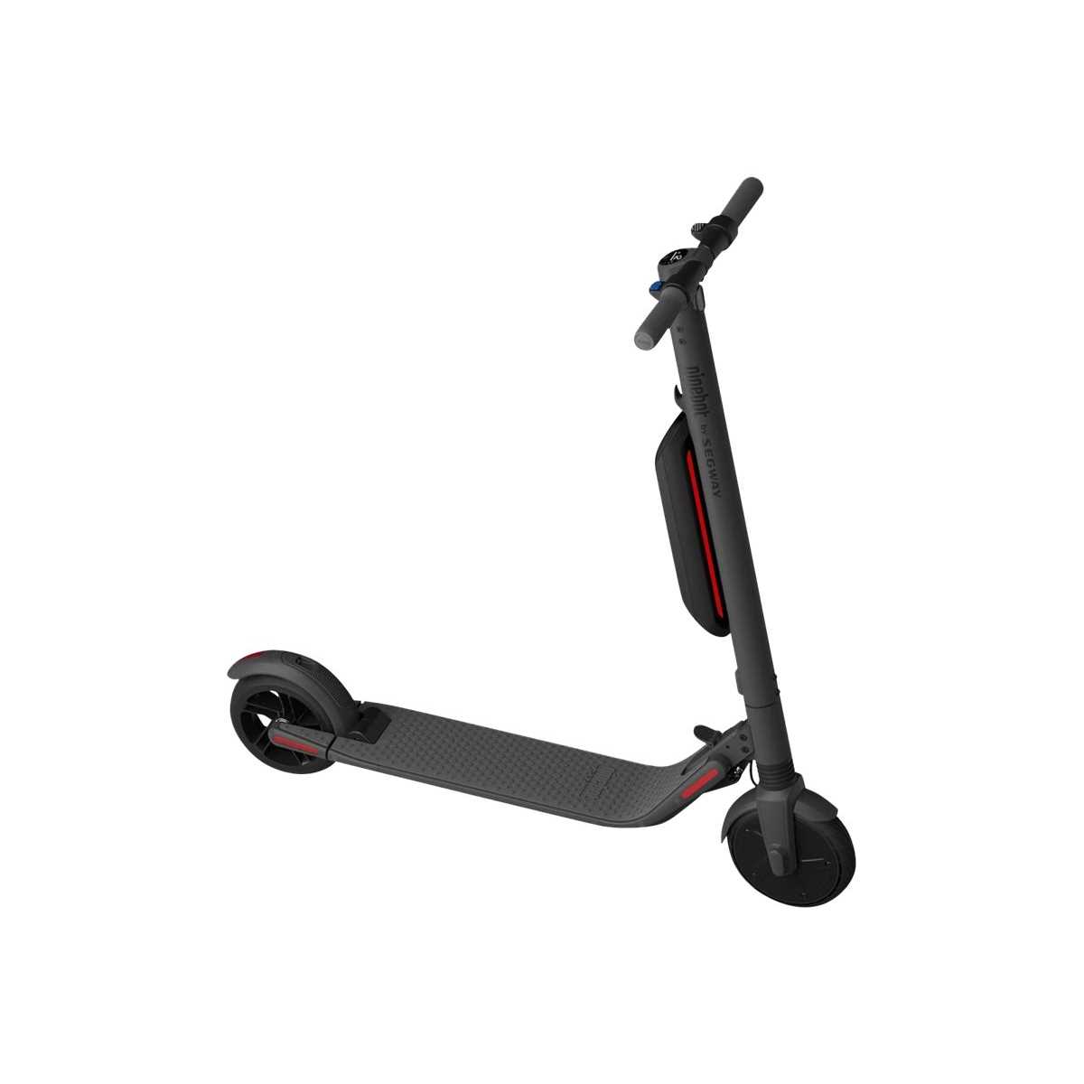 Segway Ninebot ES2/ES4 KickScooter, Up to 15 &amp; 28mi Range, 15.5 &amp; 19mph Max. Speed, w/t 300W Motor, Dual Suspension, External Battery