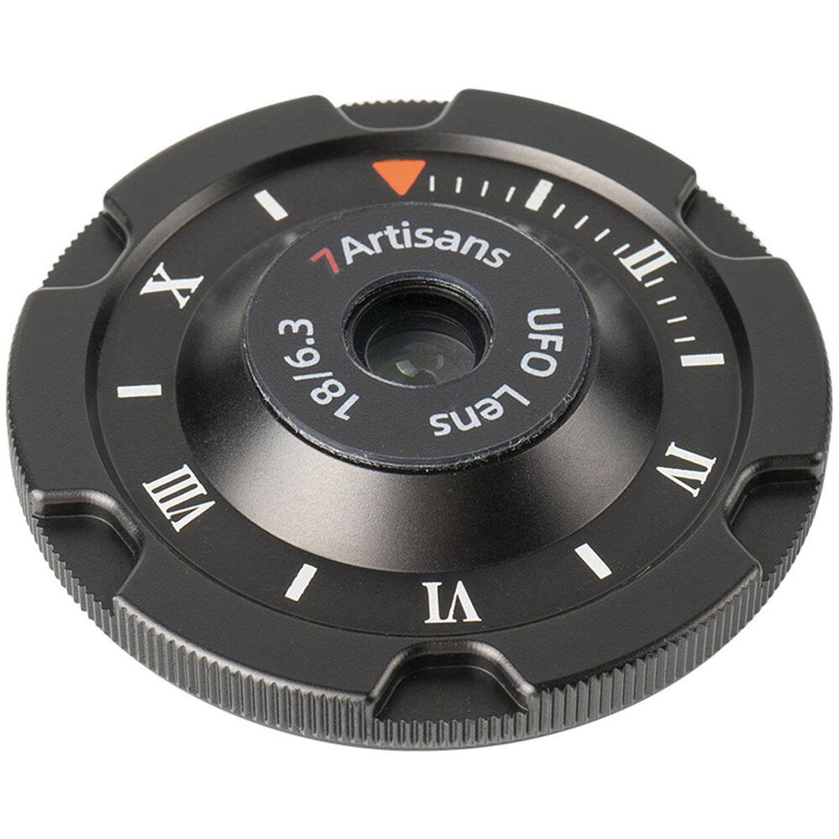 7artisans Photoelectric 18mm f/6.3 UFO Lens for Fujifilm x Mount, APS C es, Prime, Wide, Body Cap Focus f/6.3 27mm A004B-X