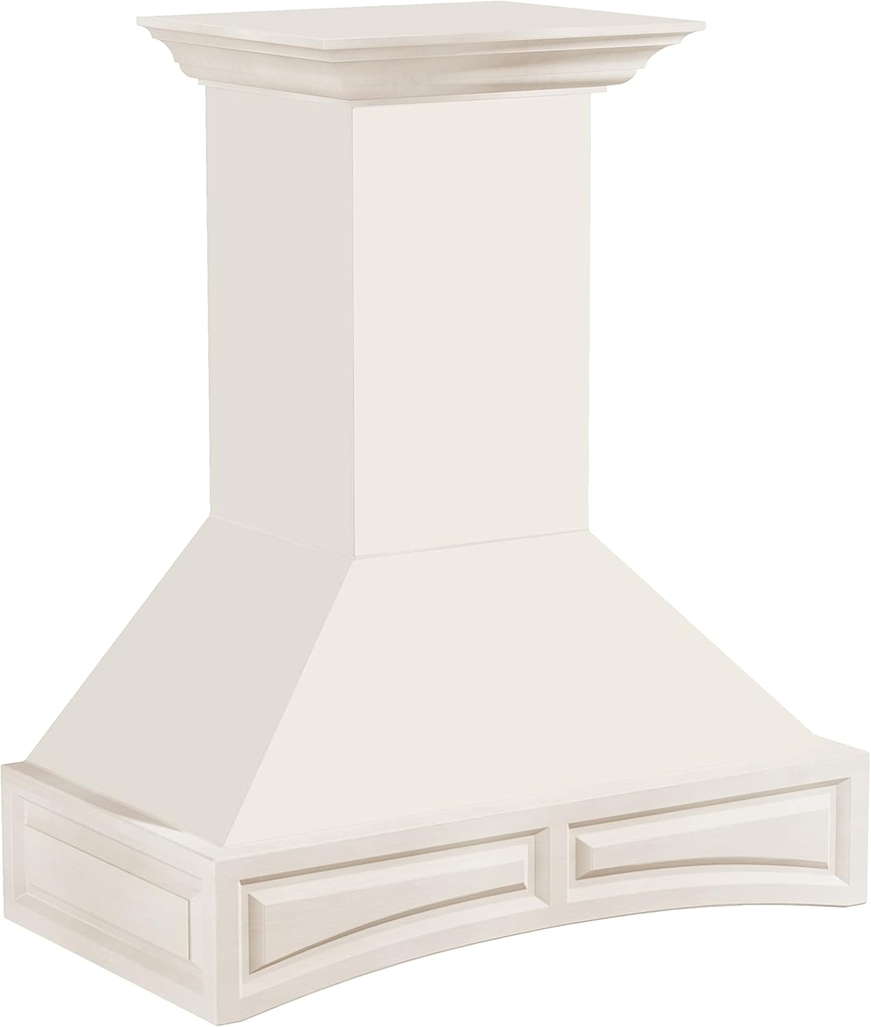 ZLINE 36" Ducted Wooden Wall Mount Range Hood in Cottage White (321TT-36)