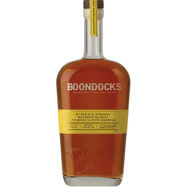 Boondocks Whiskey 8 Year Old Straight Bourbon Whiskey Finished In Port Barrels - Nestor Liquor