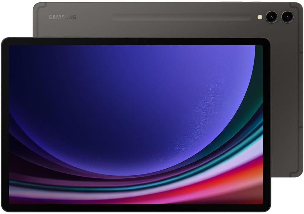 SAMSUNG Galaxy Tab S9+ 5G (256GB, WiFi + Cellular) Fully Unlocked Android Tablet, 12.4” AMOLED, Wi-Fi 6E, Ultra Wide Camera, S Pen NOT Included