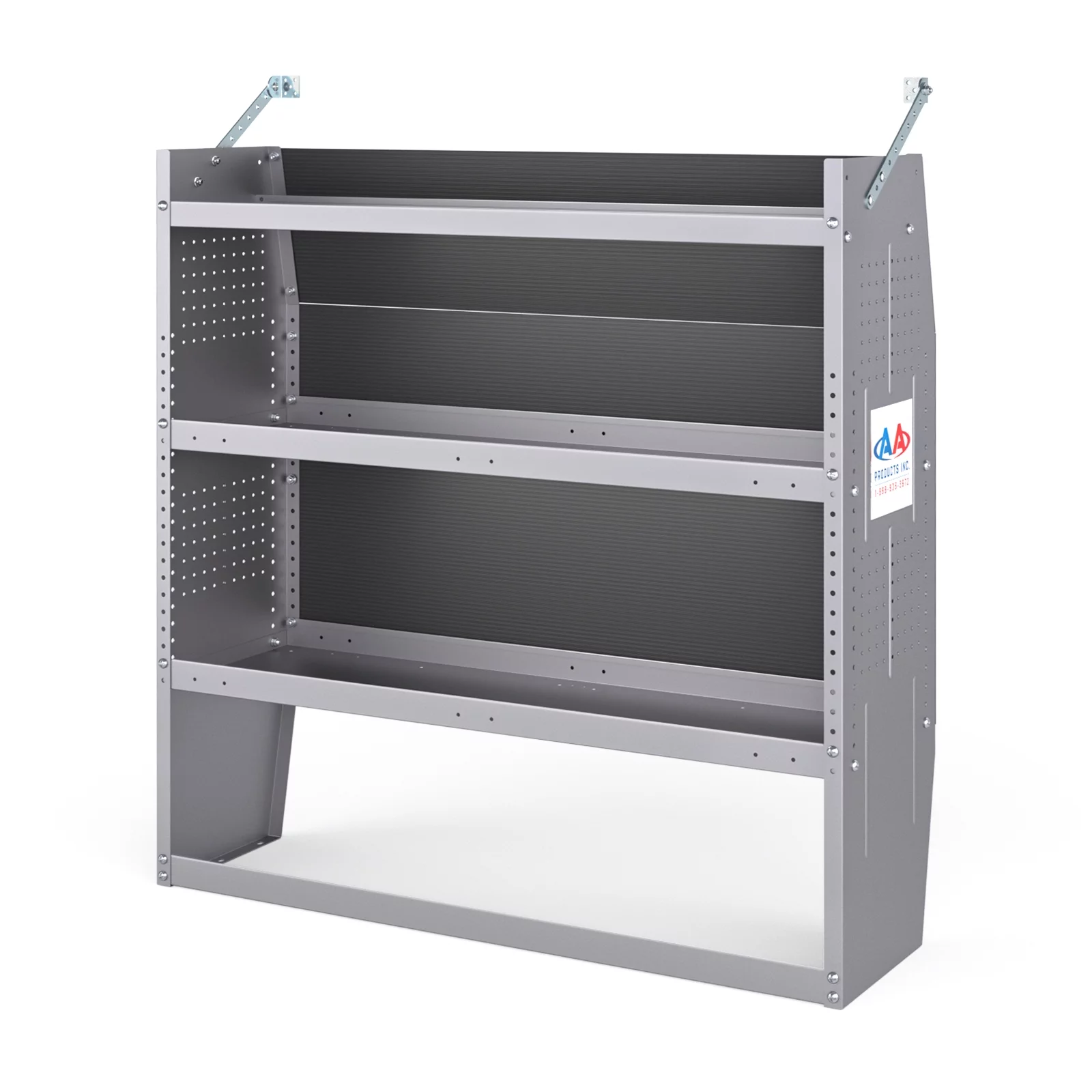 AA Products SH-4304 Steel Van Shelving Storage System Fits for NV200, Transit Connect 2014+, Promaster City and Chevy City Express