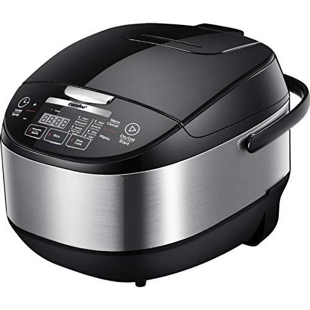 COMFEE' 5.2Qt Asian Style Programmable All-in-1 Multi Cooker, Rice Cooker, Slow Cooker, Steamer, Saute, Yogurt Maker