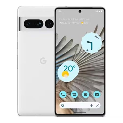 Google Pixel 7 Pro - 5G Android Phone - Unlocked Smartphone with Telephoto/Wide Angle Lens, and 24-Hour Battery - 128GB - Obsidian
