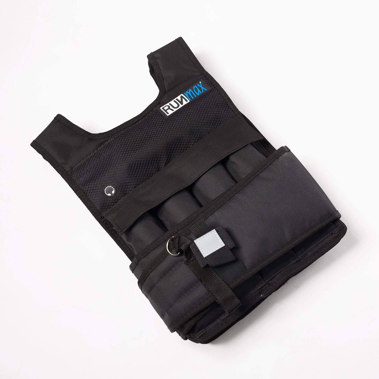 Runfast Pro Weighted Vest 12lbs-60lbs (with Shoulder Pads, 20 lb)